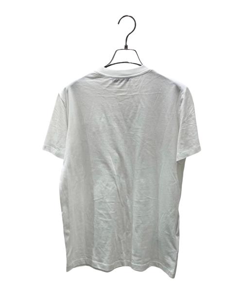 PRADA（プラダ）PRADA (プラダ) ラインストーン三角ロゴTシャツ ホワイト サイズ:XSの古着・服飾アイテム