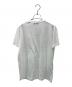 PRADA (プラダ) ラインストーン三角ロゴTシャツ ホワイト サイズ:XS：25000円