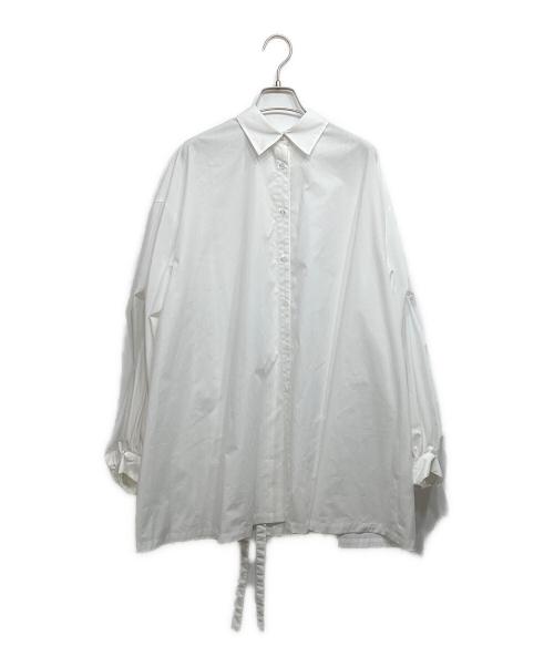 LE PHIL（ル フィル）LE PHIL (ル フィル) バックスリットブロードシャツ ホワイト サイズ:Fの古着・服飾アイテム