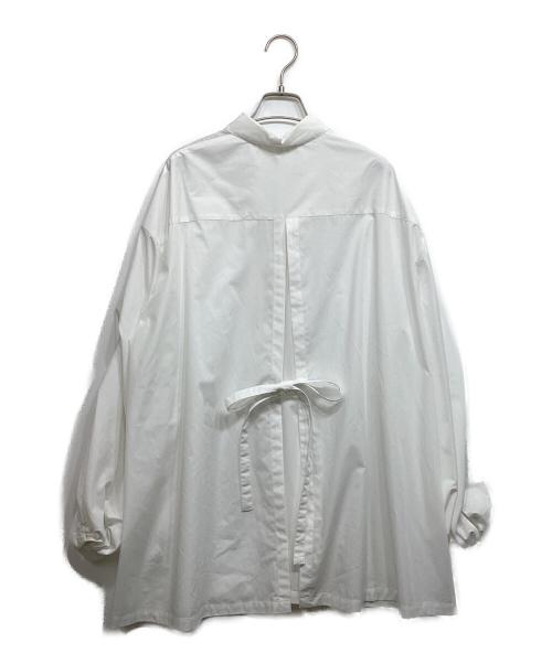 LE PHIL（ル フィル）LE PHIL (ル フィル) バックスリットブロードシャツ ホワイト サイズ:Fの古着・服飾アイテム