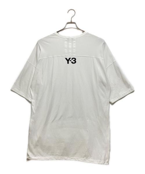 Y-3（ワイスリー）Y-3 (ワイスリー) OVERSIZED SS TEE STRIPES ホワイト サイズ:Sの古着・服飾アイテム