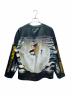 BURBERRY (バーバリー) Swan Print Top グリーン×ブラック サイズ:L：60000円