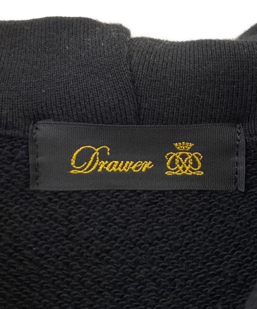 DRAWER（ドゥロワー）DRAWER (ドゥロワー) ジップパーカー ブラック サイズ:1の古着・服飾アイテム