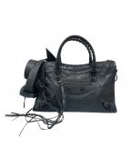 BALENCIAGAバレンシアガ）の古着「クラシックシティ 2WAYバッグ」｜グレー