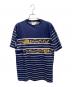 GUCCI（グッチ）の古着「ボーダーTシャツ」｜ネイビー