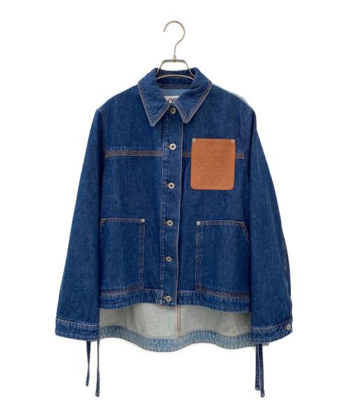 LOEWE（ロエベ）LOEWE (ロエベ) ワークウェア デニムジャケット ブルー サイズ:34の古着・服飾アイテム