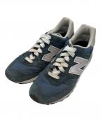 NEW BALANCEニューバランス）の古着「ローカットスニーカー」｜ネイビー