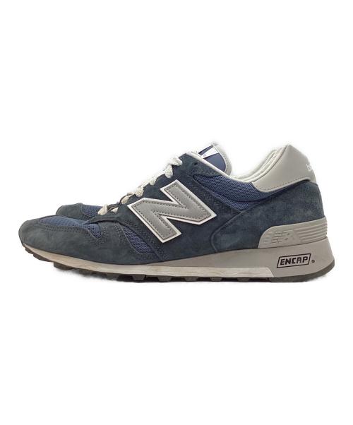 NEW BALANCE（ニューバランス）NEW BALANCE (ニューバランス) ローカットスニーカー ネイビー サイズ:US 9の古着・服飾アイテム