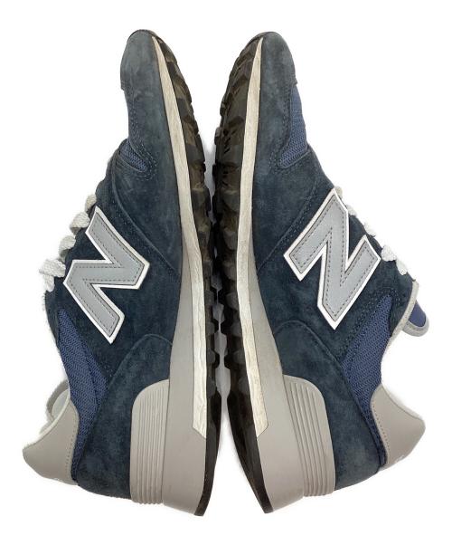 NEW BALANCE（ニューバランス）NEW BALANCE (ニューバランス) ローカットスニーカー ネイビー サイズ:US 9の古着・服飾アイテム