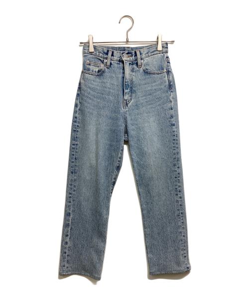 anuans（アニュアンス）anuans (アニュアンス) Slim straight denim インディゴの古着・服飾アイテム