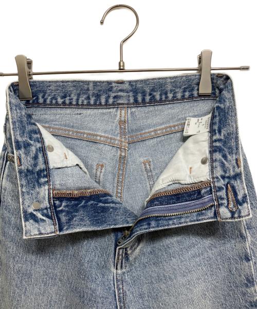 anuans（アニュアンス）anuans (アニュアンス) Slim straight denim インディゴの古着・服飾アイテム