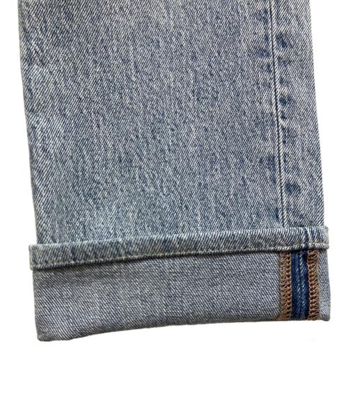 anuans（アニュアンス）anuans (アニュアンス) Slim straight denim インディゴの古着・服飾アイテム