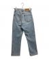 anuans (アニュアンス) Slim straight denim インディゴ：5000円