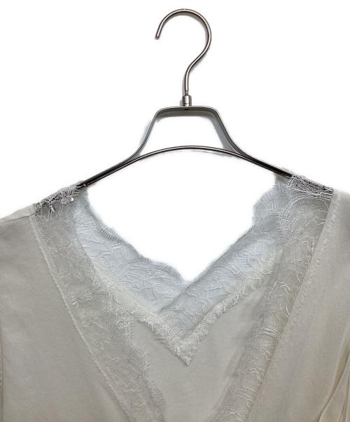 Plage（プラージュ）Plage (プラージュ) solstiss frenchlace ジレ アイボリー サイズ:F 未使用品の古着・服飾アイテム