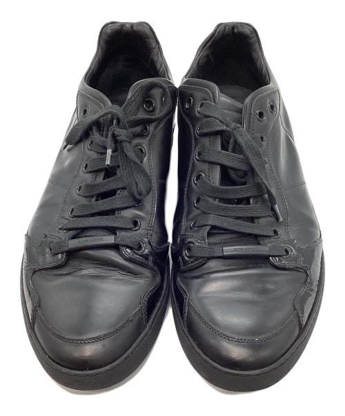 DIOR HOMME（ディオール オム）DIOR HOMME (ディオール オム) ローカットスニーカー ブラック サイズ:43の古着・服飾アイテム