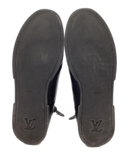 LOUIS VUITTON（ルイ ヴィトン）LOUIS VUITTON (ルイ ヴィトン) ハイカットスニーカー ブラック サイズ:38 1/2の古着・服飾アイテム