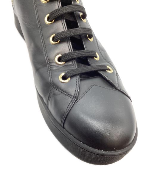 LOUIS VUITTON（ルイ ヴィトン）LOUIS VUITTON (ルイ ヴィトン) ハイカットスニーカー ブラック サイズ:38 1/2の古着・服飾アイテム