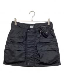 TOGA PULLA（トーガ プルラ）の古着「Nylon twill mini skirt」｜ブラック