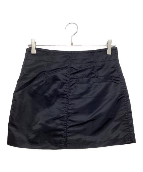 TOGA PULLA（トーガ プルラ）TOGA PULLA (トーガ プルラ) Nylon twill mini skirt ブラック サイズ:36の古着・服飾アイテム