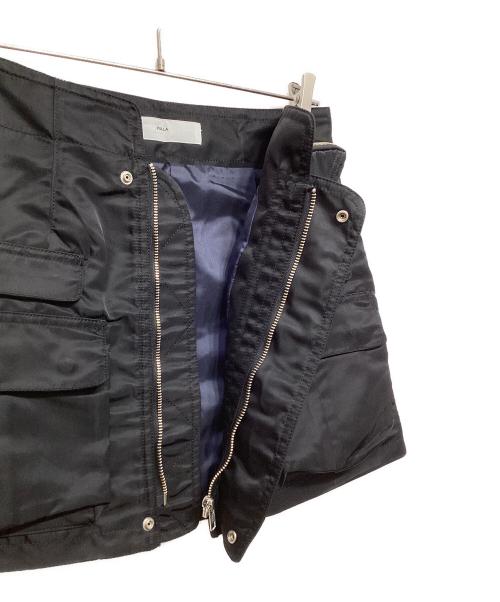 TOGA PULLA（トーガ プルラ）TOGA PULLA (トーガ プルラ) Nylon twill mini skirt ブラック サイズ:36の古着・服飾アイテム