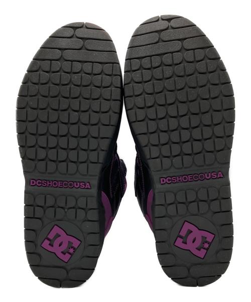 DC SHOES（ディーシーシューズ）DC SHOES (ディーシーシューズ) Needles (ニードルズ) ローカットスニーカー パープル サイズ:27.5の古着・服飾アイテム