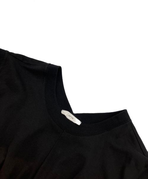 ATON（エイトン）ATON (エイトン) SUVIN AIR SPINNING 18/- FLARED DRESS ブラック サイズ:2の古着・服飾アイテム
