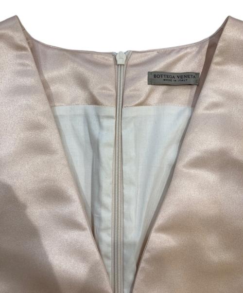 BOTTEGA VENETA（ボッテガベネタ）BOTTEGA VENETA (ボッテガベネタ) ノースリーブワンピース ベージュ サイズ:38の古着・服飾アイテム