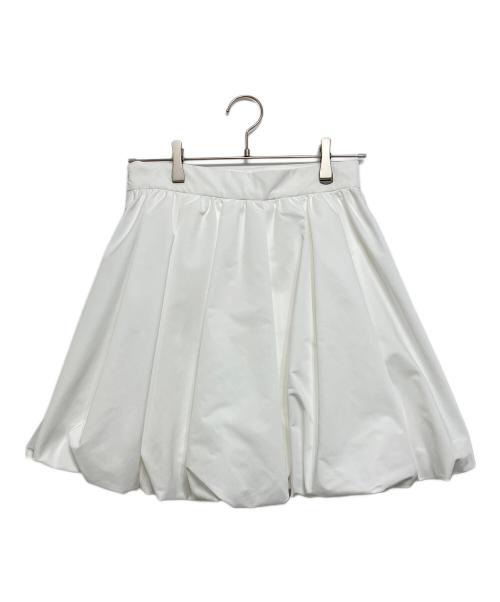 Snidel（スナイデル）Snidel (スナイデル) バルーンフレアスカショーパン ホワイト サイズ:1の古着・服飾アイテム