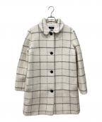 A.P.C.アーペーセー）の古着「ツイードロングコート」｜アイボリー