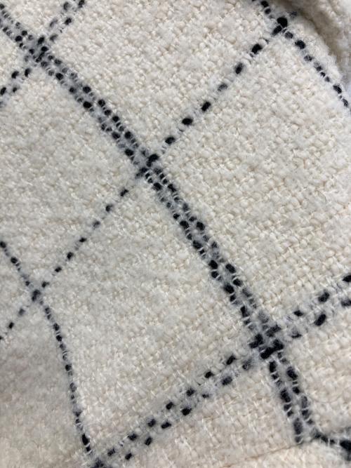 A.P.C.（アーペーセー）A.P.C. (アーペーセー) ツイードロングコート アイボリー サイズ:34の古着・服飾アイテム