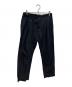 TAKAHIROMIYASHITA TheSoloIst.（タカヒロミヤシタ ザソロイスト）の古着「crossover front pajama pants　18SS　0004aSS18」｜ブラック