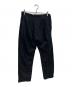 TAKAHIROMIYASHITA TheSoloIst. (タカヒロミヤシタ ザソロイスト) crossover front pajama pants　18SS　0004aSS18 ブラック サイズ:44：10000円
