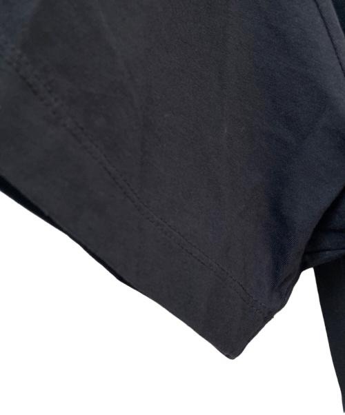 MM6 Maison Margiela（エムエムシックスメゾンマルジェラ）MM6 Maison Margiela (エムエムシックスメゾンマルジェラ) バーシティプリントTシャツ ブラック サイズ:Mの古着・服飾アイテム