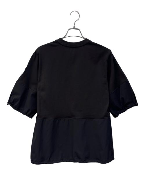 MONCLER（モンクレール）MONCLER (モンクレール) 切替Tシャツ ブラック サイズ:XSの古着・服飾アイテム