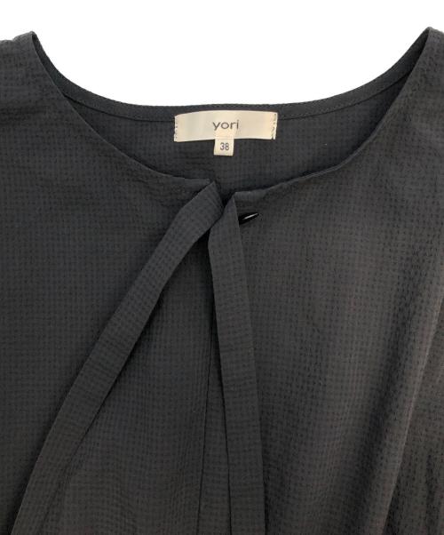 YORI（ヨリ）yori (ヨリ) 速乾ストレッチコンビネゾン ブラック サイズ:38の古着・服飾アイテム