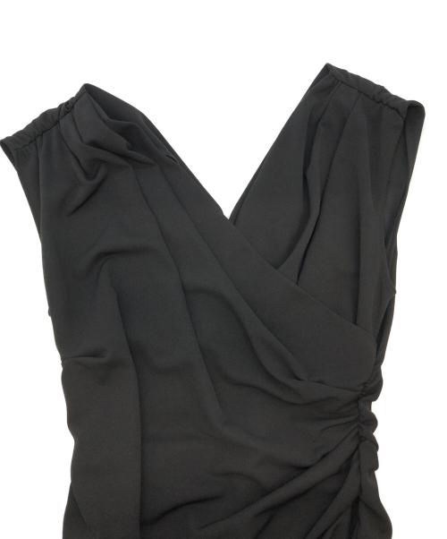 COCODEAL（ココディール）COCODEAL (ココディール) カシュクールカットワンピース ブラック サイズ:SIZE 2の古着・服飾アイテム