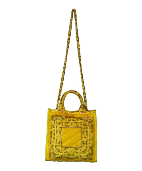 LeSportsac（レスポートサック）LeSportsac (レスポートサック) CHAIN QUILT TOTE イエローの古着・服飾アイテム