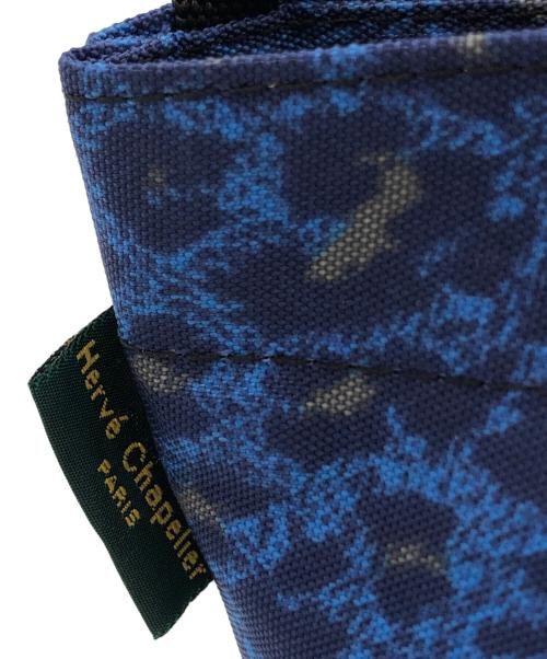 Herve Chapelier（エルベシャプリエ）Herve Chapelier (エルベシャプリエ) ナイロン舟型ショルダーバッグXS ブルーの古着・服飾アイテム