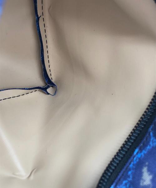 Herve Chapelier（エルベシャプリエ）Herve Chapelier (エルベシャプリエ) ナイロン舟型ショルダーバッグXS ブルーの古着・服飾アイテム