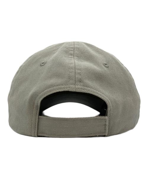 BALENCIAGA（バレンシアガ）BALENCIAGA (バレンシアガ) ロゴベースボールキャップ グレーの古着・服飾アイテム