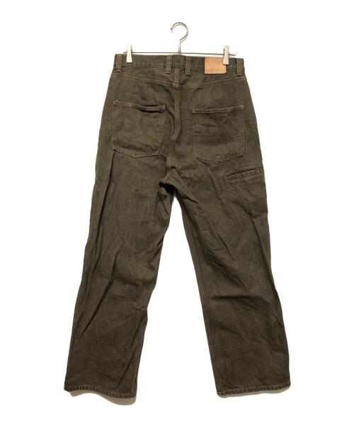 PWA（プア）PWA (プア) RELAX-FIT 6P JEANS カーキ サイズ:SIZE Mの古着・服飾アイテム