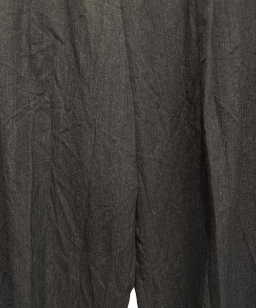 Y's for men（ワイズフォーメン）Y'S for men (ワイズフォーメン) タックパンツ ブラック サイズ:Lの古着・服飾アイテム