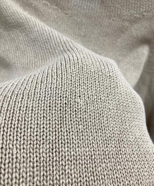 Conte（コンテ）CONTE (コンテ) コットン リリヤーン ニット ブラウン サイズ:Freeの古着・服飾アイテム