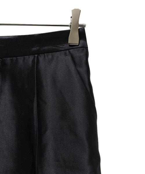Maison Margiela（メゾンマルジェラ）Maison Margiela (メゾンマルジェラ) シルクレーヨン ワイドレッグパンツ ブラック サイズ:36の古着・服飾アイテム