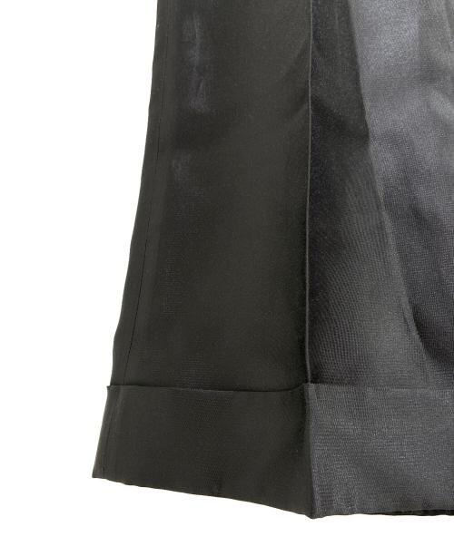 Maison Margiela（メゾンマルジェラ）Maison Margiela (メゾンマルジェラ) シルクレーヨン ワイドレッグパンツ ブラック サイズ:36の古着・服飾アイテム