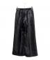 Maison Margiela (メゾンマルジェラ) シルクレーヨン ワイドレッグパンツ ブラック サイズ:36：50000円