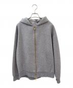 EVERYDAY I LIKE.エヴリデイ アイ ライク）の古着「Oversized ジップ フーディー」｜グレー