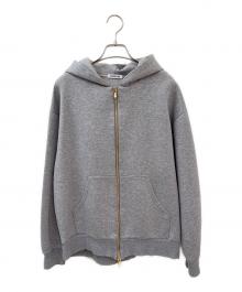 EVERYDAY I LIKE.（エヴリデイ アイ ライク）の古着「Oversized ジップ フーディー」｜グレー