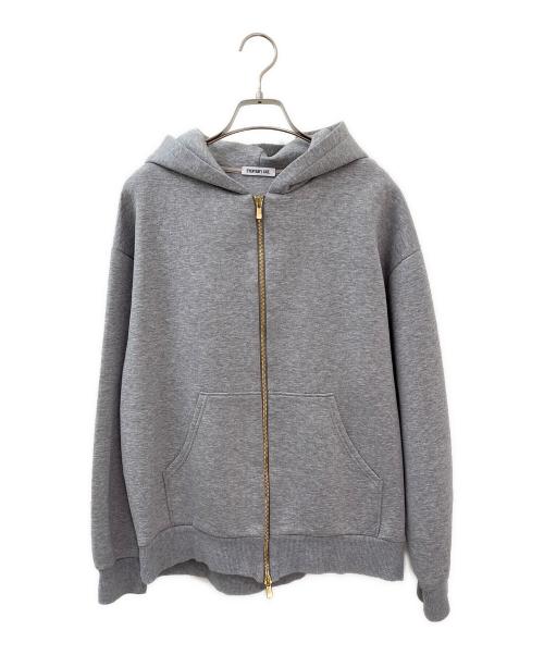 EVERYDAY I LIKE.（エヴリデイ アイ ライク）EVERYDAY I LIKE. (エヴリデイ アイ ライク) Oversized ジップ フーディー グレー サイズ:-の古着・服飾アイテム