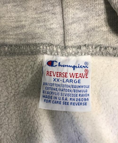Champion（チャンピオン）Champion (チャンピオン) リバースウィーブフパーカー グレー サイズ:XX‐LARGEの古着・服飾アイテム